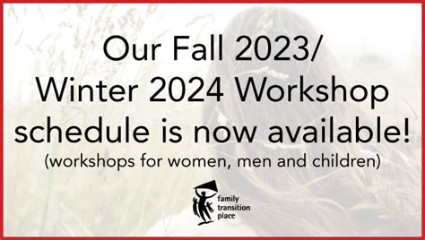2024 Fall Workshop .